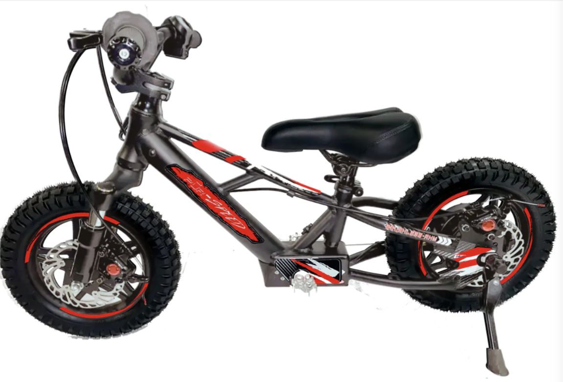 Pῡr-Speed 12" Xtreme Electric Balance Bike For Kids w/ Hydraulic Disc Brakes FREE SHIPPING (Pre-Order)