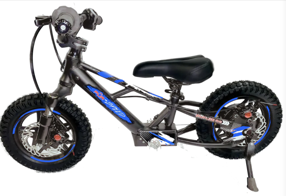Pῡr-Speed 12" Xtreme Electric Balance Bike For Kids w/ Hydraulic Disc Brakes FREE SHIPPING (Pre-Order)