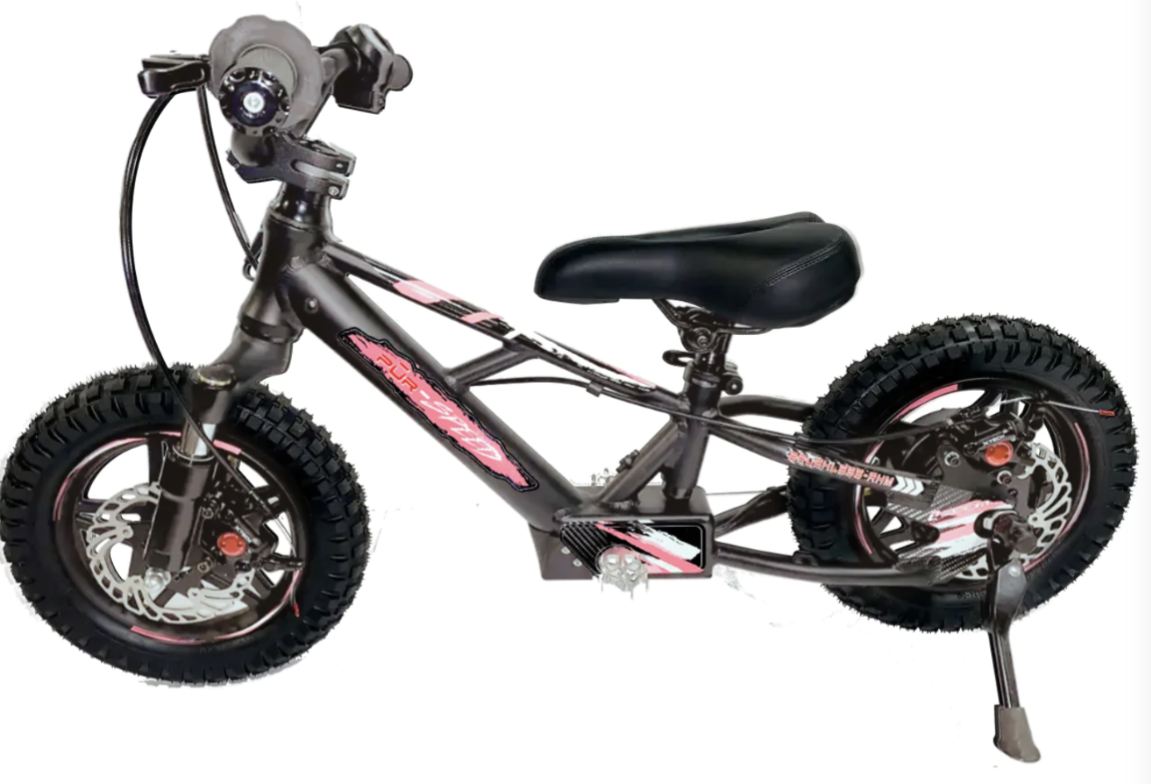 Pῡr-Speed 12" Xtreme Electric Balance Bike For Kids w/ Hydraulic Disc Brakes FREE SHIPPING (Pre-Order)