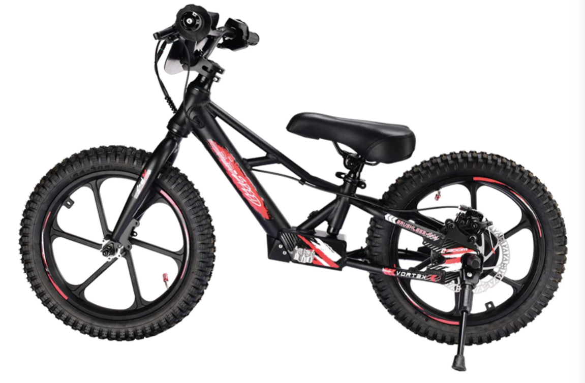 Pῡr-Speed Model 16S Electric Balance Bike for Kids FREE SHIPPING (Pre-Order)