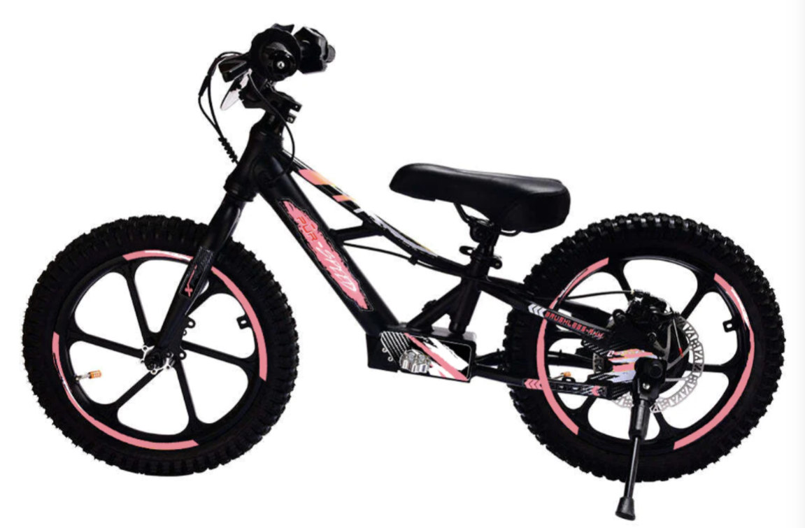 Pῡr-Speed Model 16S Electric Balance Bike for Kids FREE SHIPPING (Pre-Order)