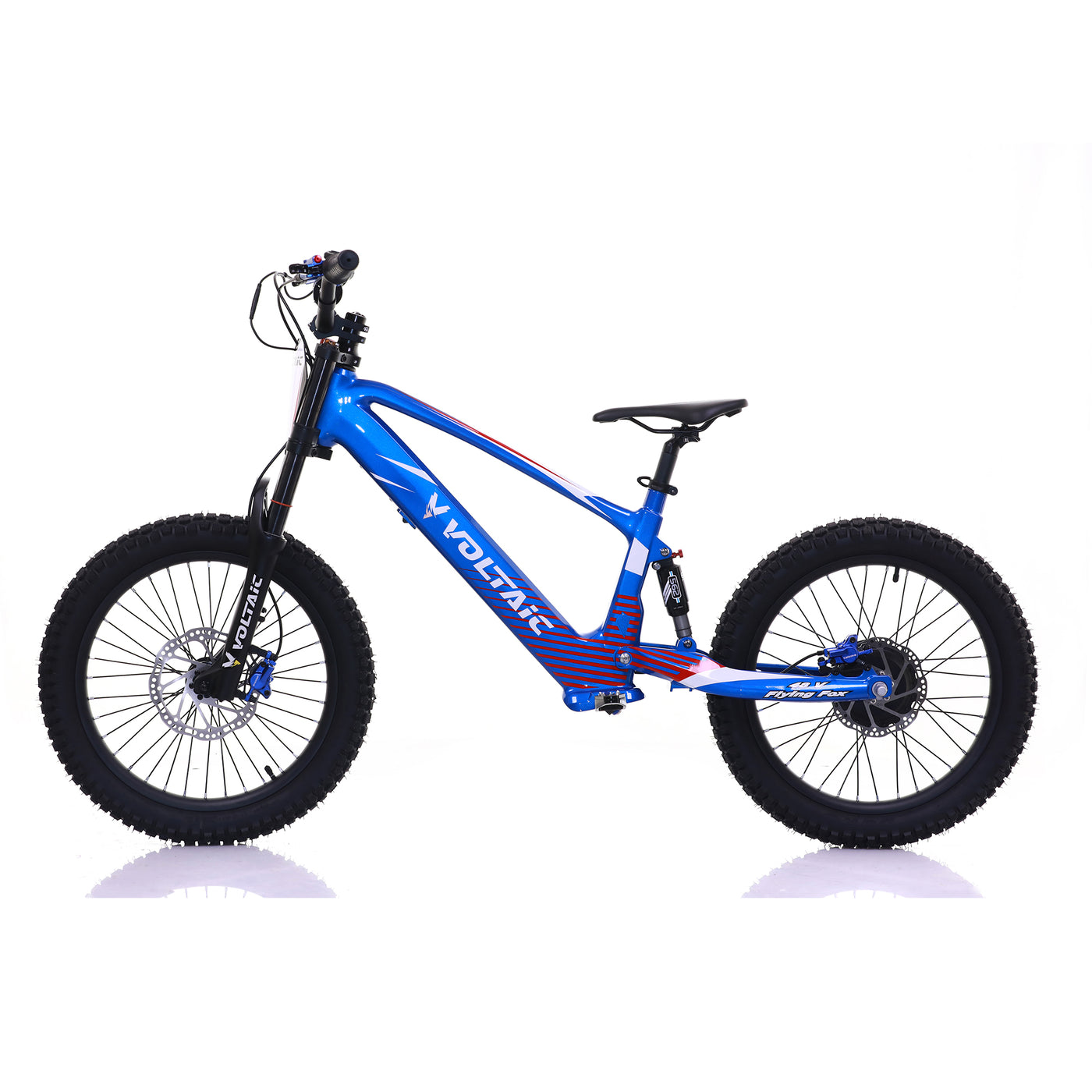 Voltaic Youth Electric Dirt Bike 20'' Flying Fox 48V w/ Hydraulic Brakes FREE SHIPPING