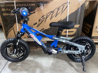 Pῡr-Speed 16" Xtreme ULTRA Electric Balance Bike with FULL SUSPENSION, 52v/350w Motor and 5.0Ah Battery FREE SHIPPING