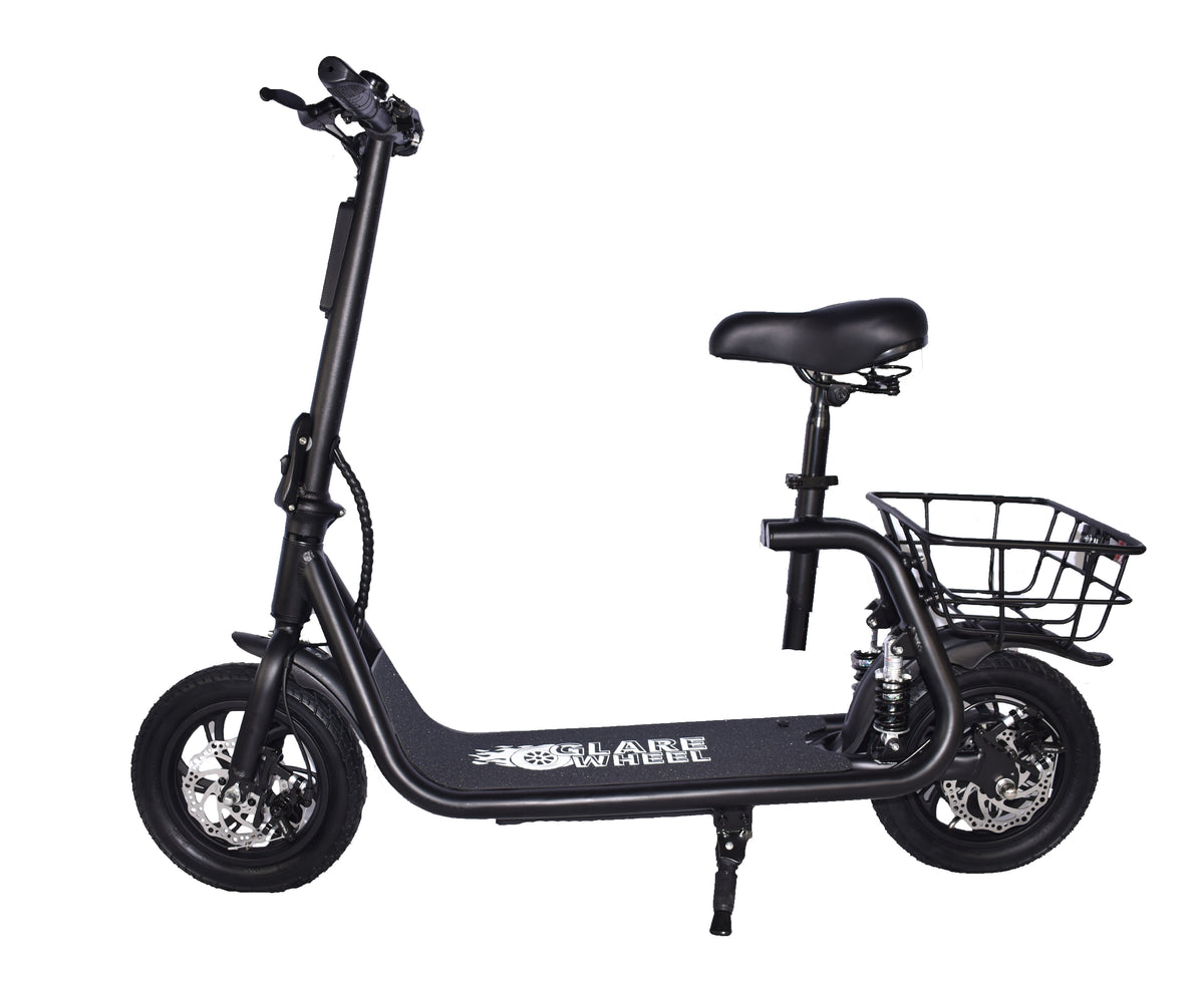 GLAREWHEEL C1PRO ELECTRIC SCOOTER E-MOPED FREE SHIPPING