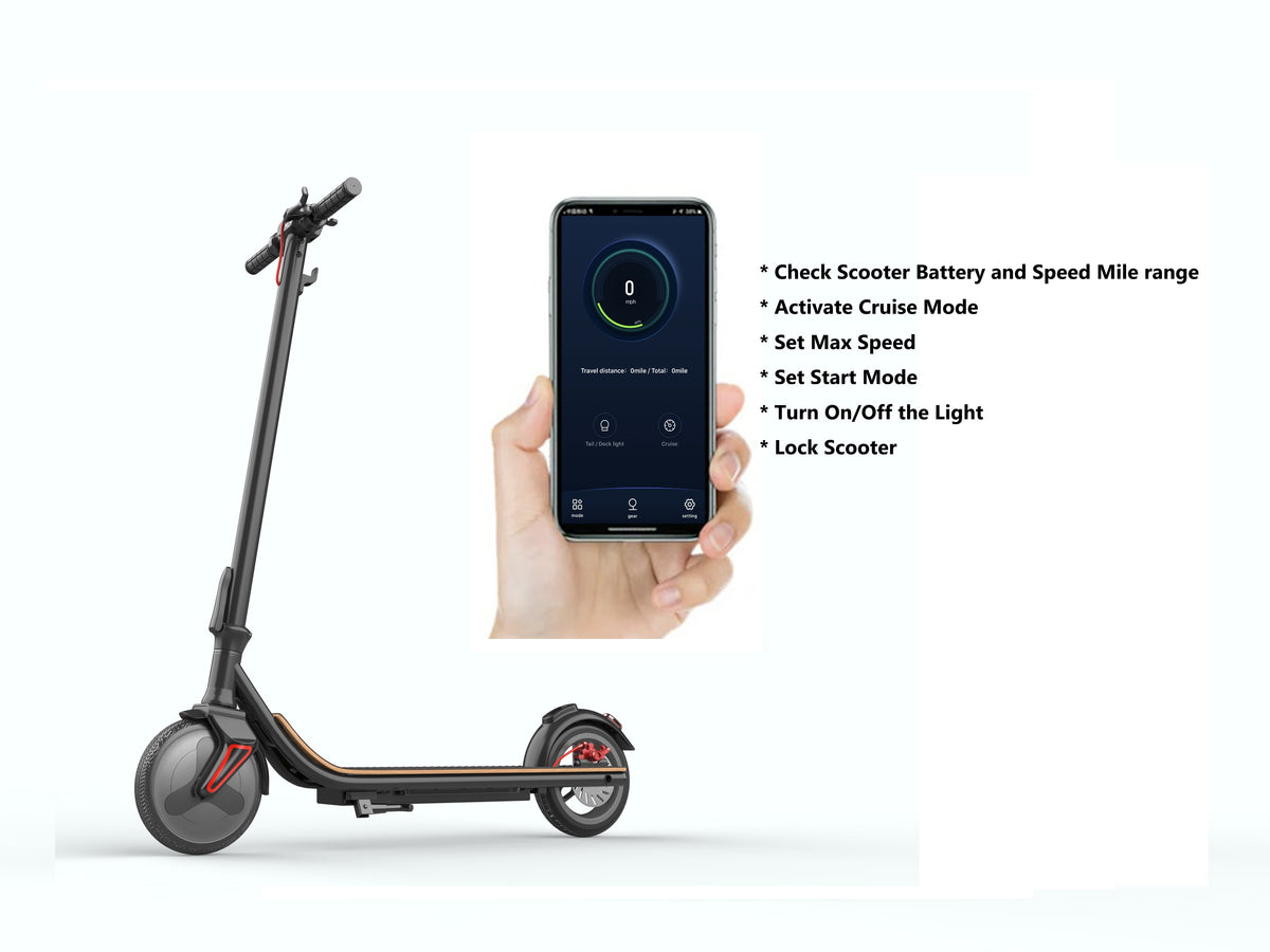 GLAREWHEEL ES-S10X FOLDING ELECTRIC SCOOTER HIGH SPEED FREE SHIPPING
