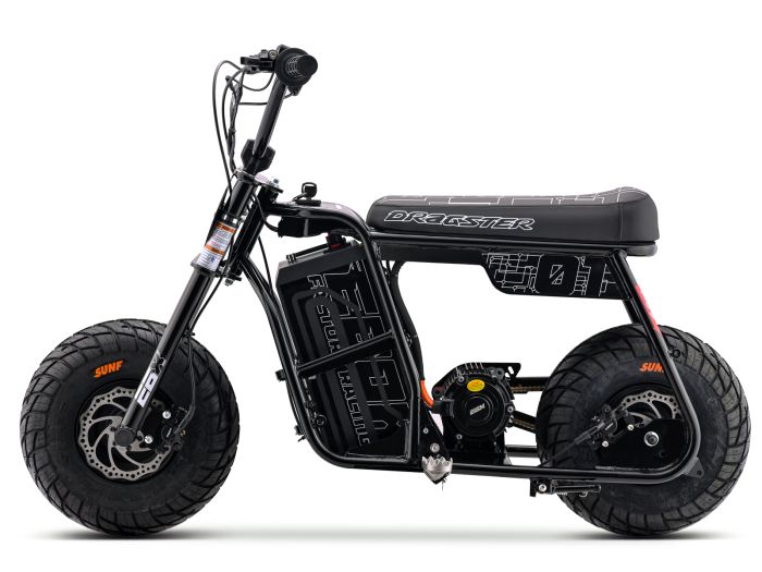 DRAGSTER 60R Black FREE USA SHIPPING E Mini Bike
