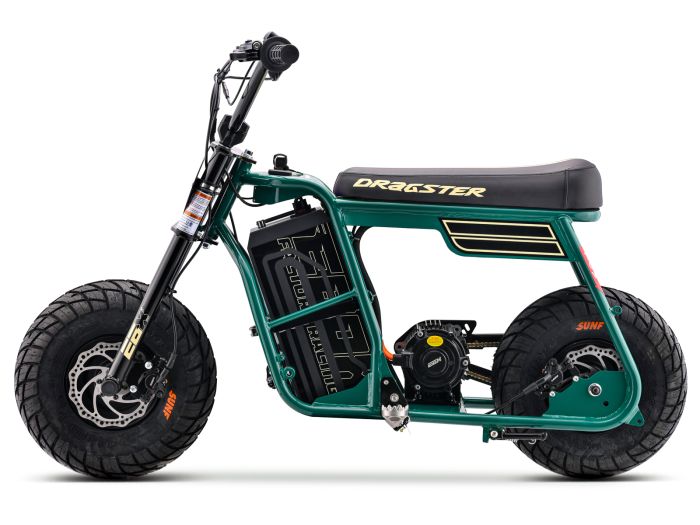 DRAGSTER 60R Green FREE USA SHIPPING E Mini Bike