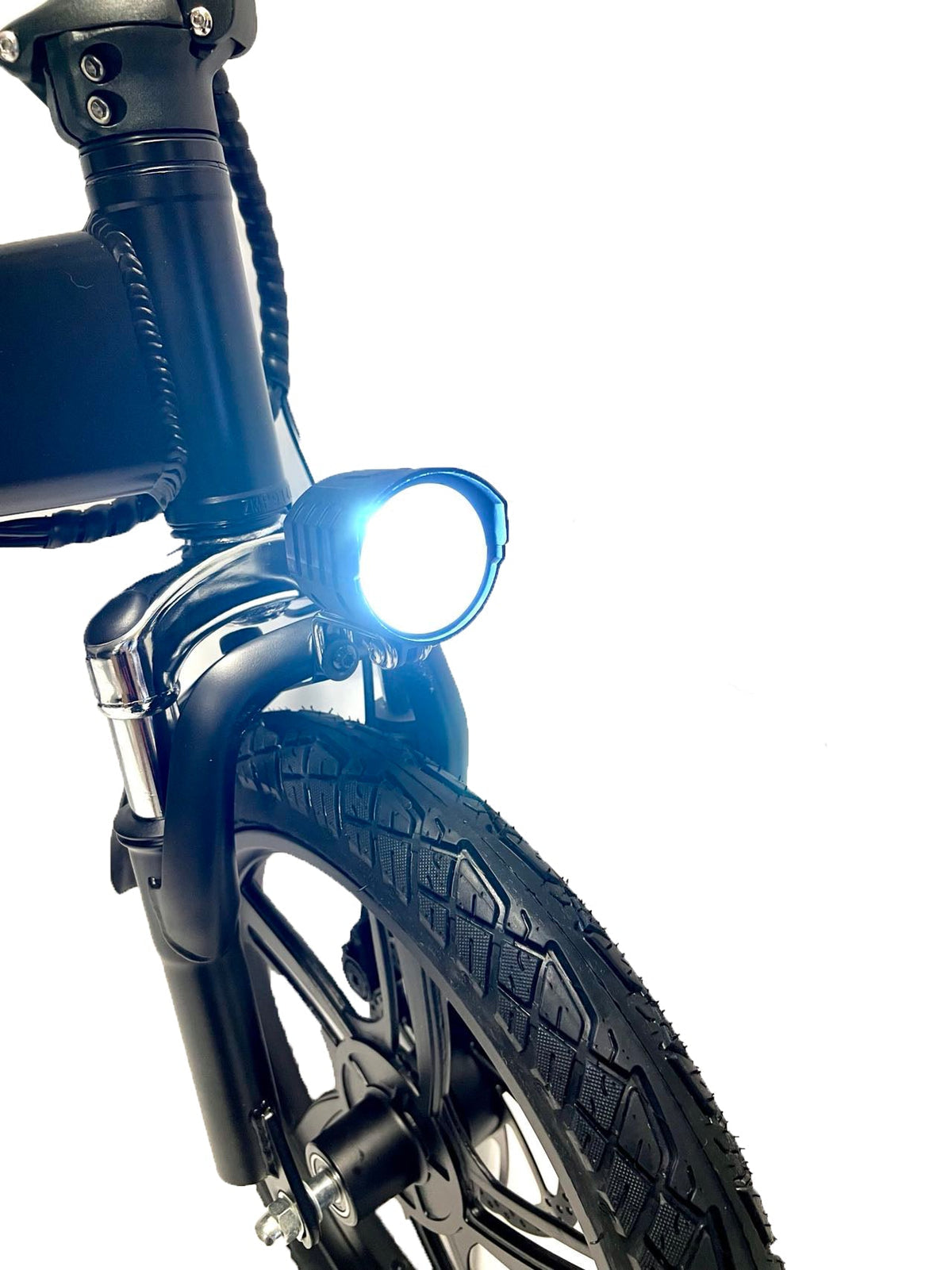 GLAREWHEEL 16'' FOLDING ELECTRIC CITY BIKE X3 BLACK FREE SHIPPING