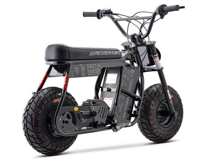 DRAGSTER 60R Black FREE USA SHIPPING E Mini Bike