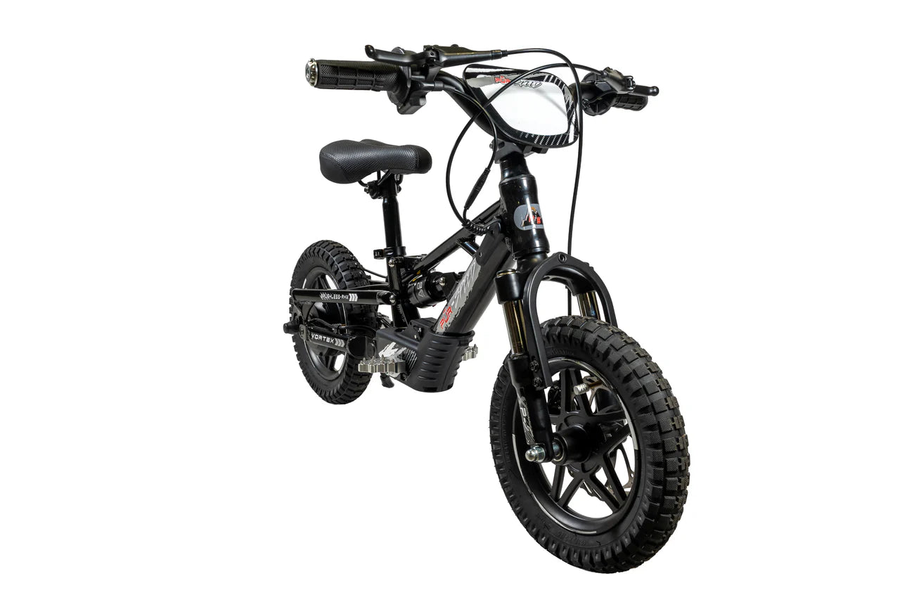 Pῡr-Speed 12" Xtreme ULTRA Electric Balance Bike with FULL SUSPENSION, 36v/250w Motor and 5.0Ah Battery FREE SHIPPING