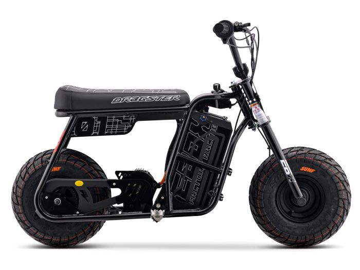 DRAGSTER 60R Black FREE USA SHIPPING E Mini Bike
