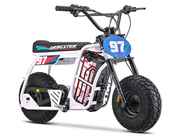 Dragster - White SuperMoto Wheels FREE SHIPPING
