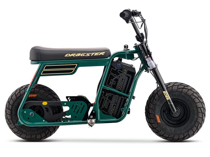 DRAGSTER 60R Green FREE USA SHIPPING E Mini Bike