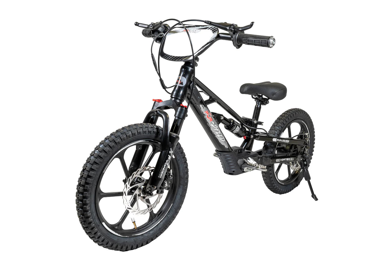 Pῡr-Speed 16" Xtreme ULTRA Electric Balance Bike with FULL SUSPENSION, 52v/350w Motor and 5.0Ah Battery FREE SHIPPING